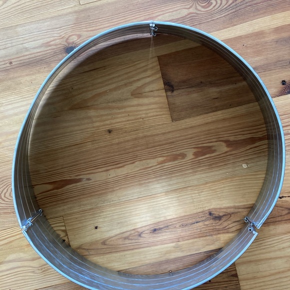 Christmas Tree Collar Galvanized Tin - Picture 4 of 5